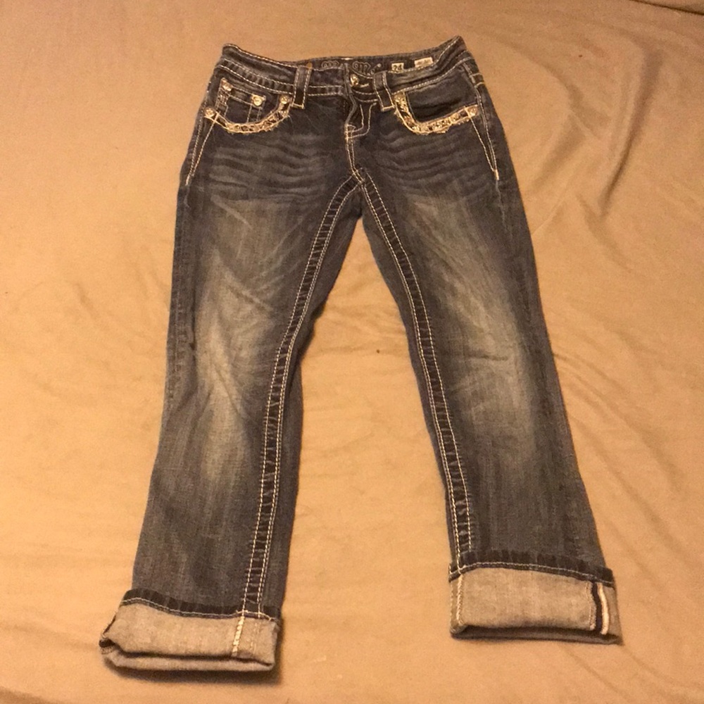 Miss Me cropped jeans